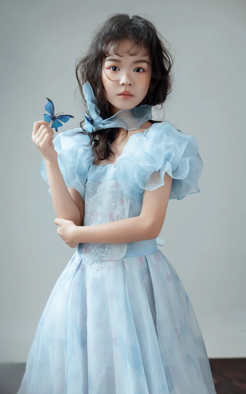 芳妮豆丁儿童摄影 花神情书