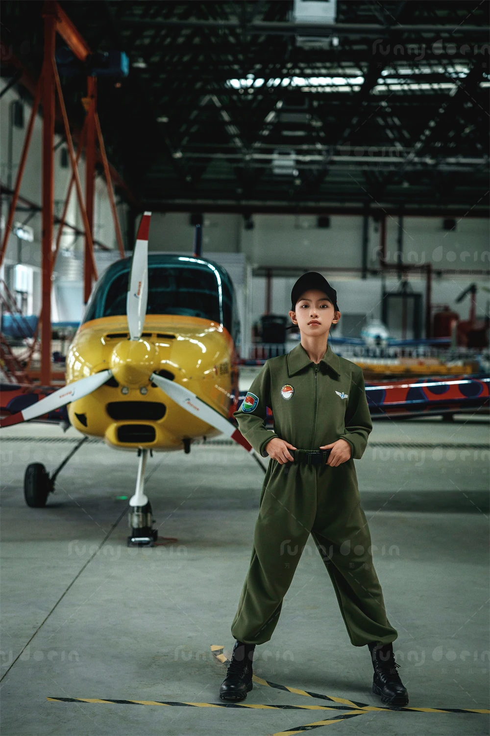 芳妮豆丁儿童摄影 王牌飞行员