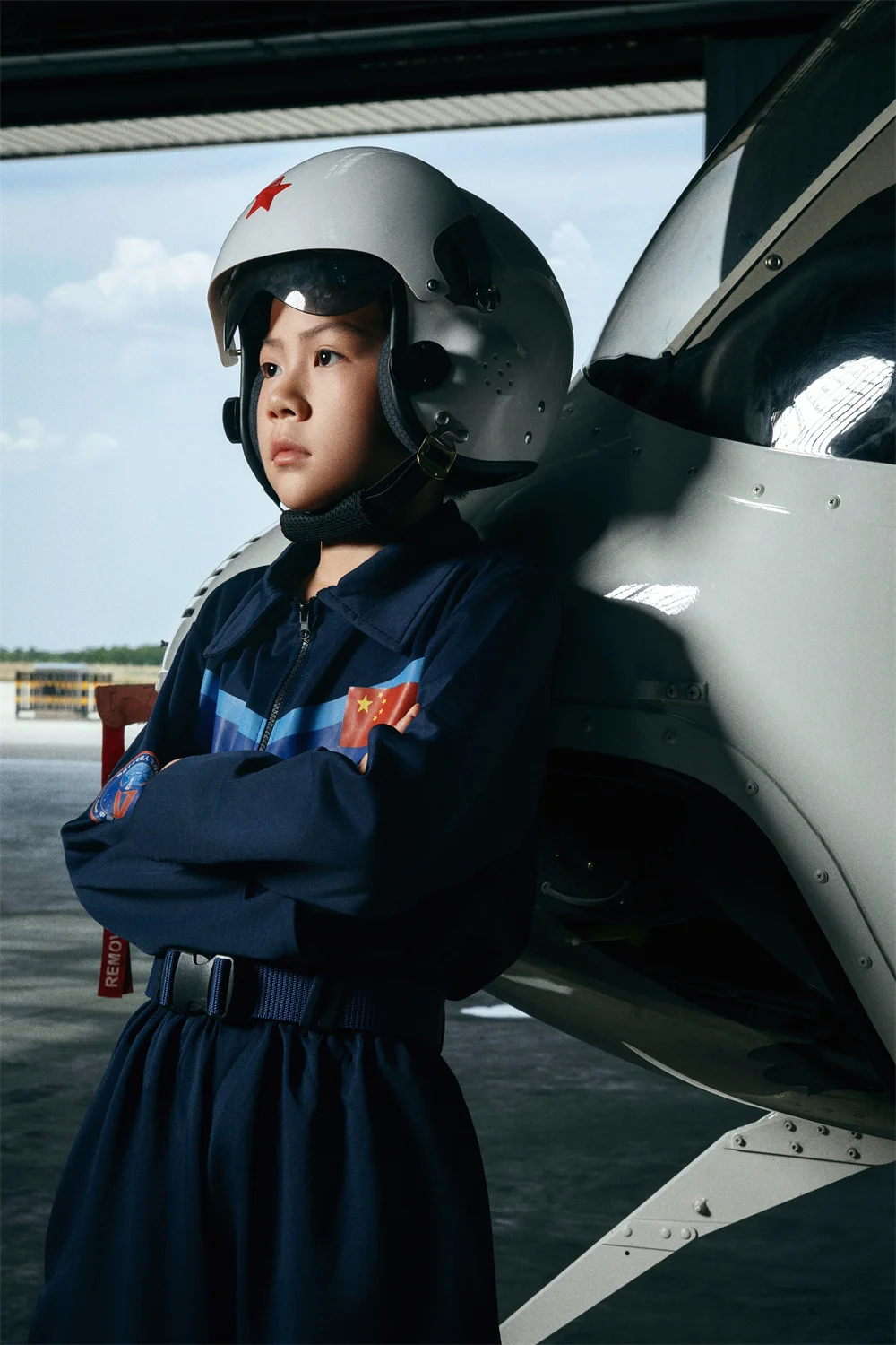 芳妮豆丁儿童摄影 冲上云霄