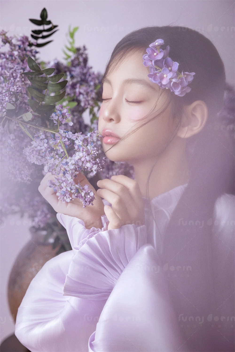 芳妮豆丁儿童摄影 丁香风铃