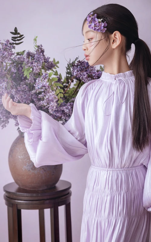 芳妮豆丁儿童摄影 丁香风铃