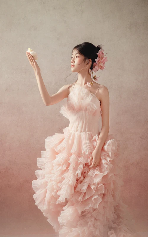 芳妮豆丁儿童摄影 花开半夏