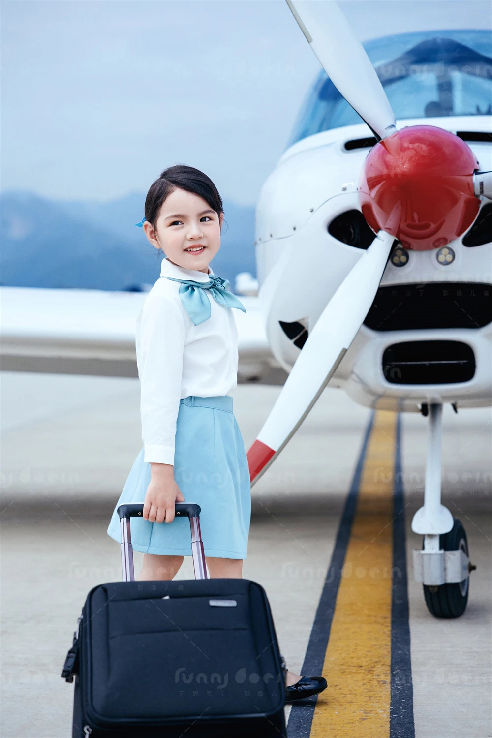 芳妮豆丁儿童摄影 云间丽影