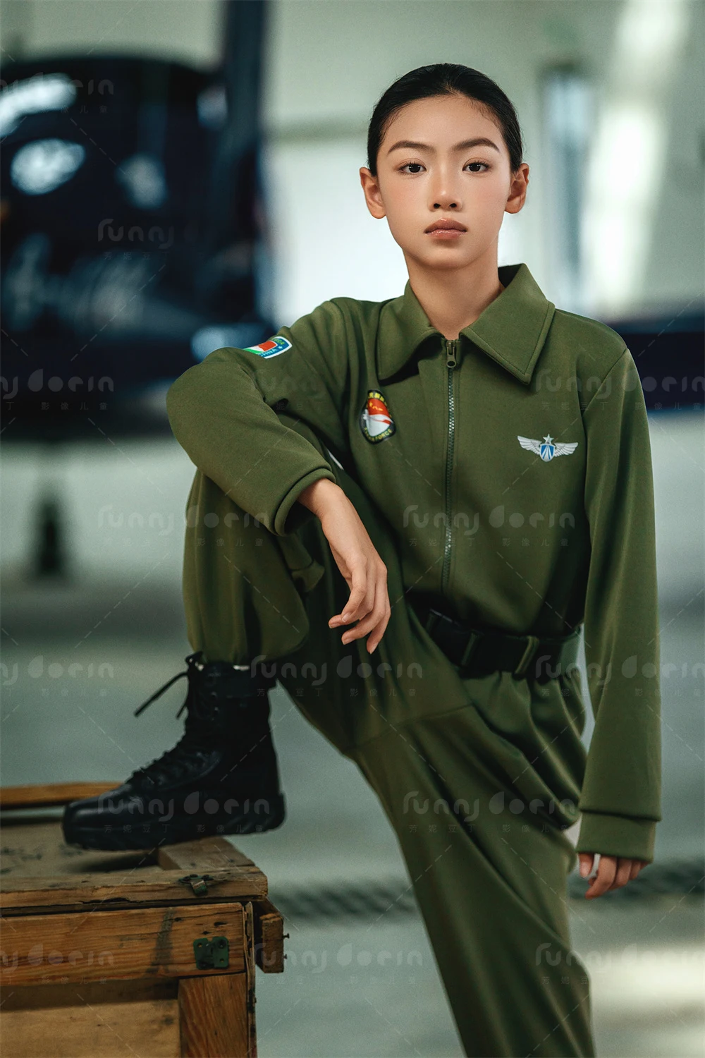 芳妮豆丁儿童摄影 王牌飞行员