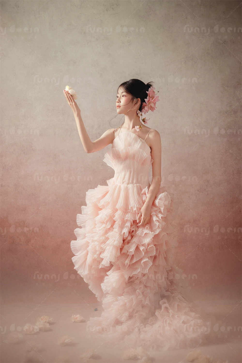 芳妮豆丁儿童摄影 花开半夏