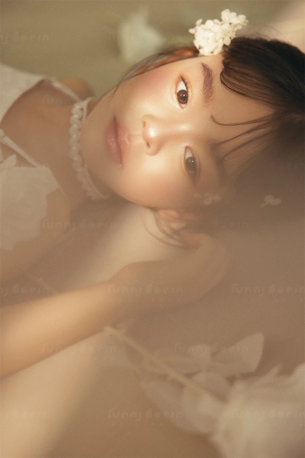 芳妮豆丁儿童摄影 风吻花楹