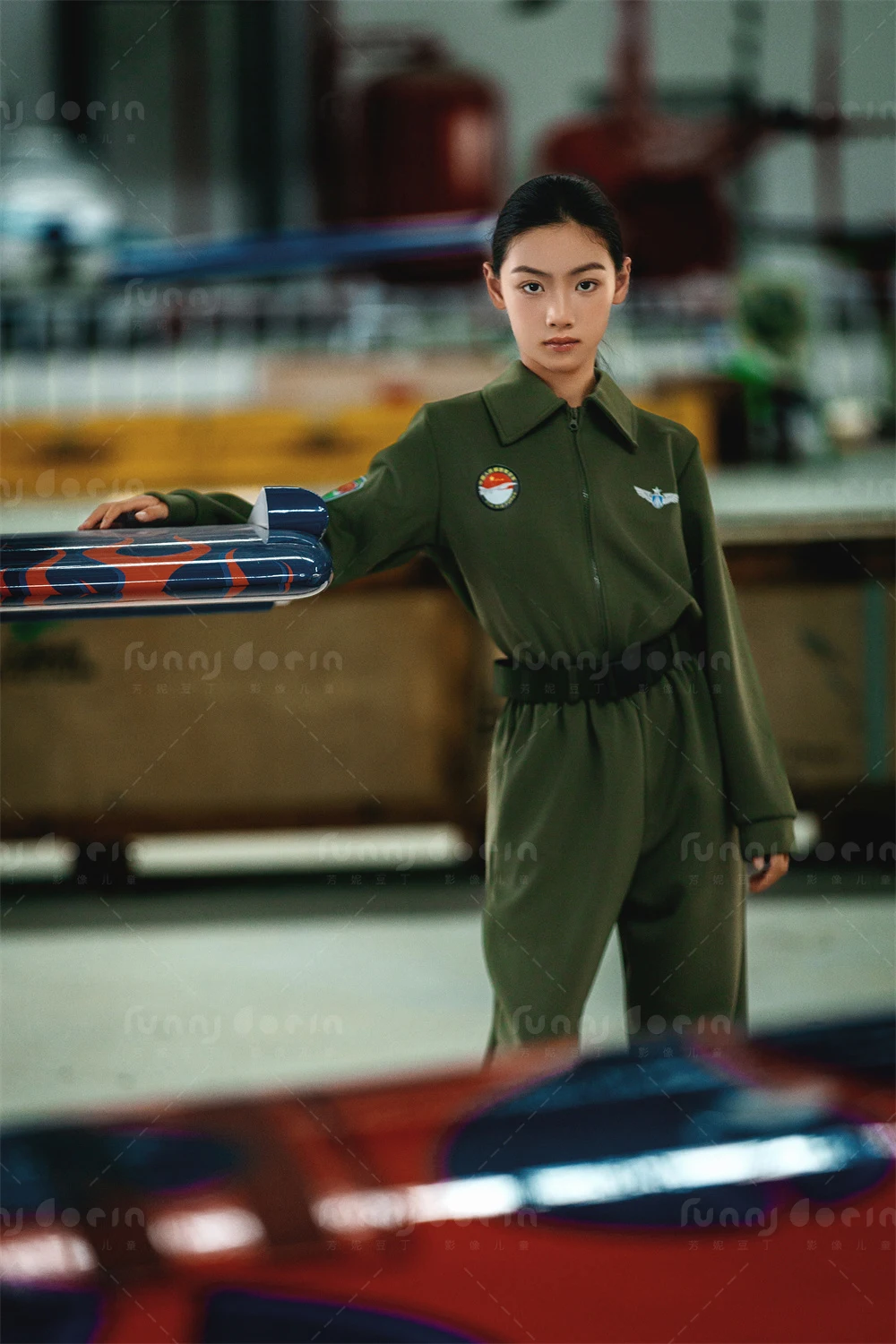 芳妮豆丁儿童摄影 王牌飞行员