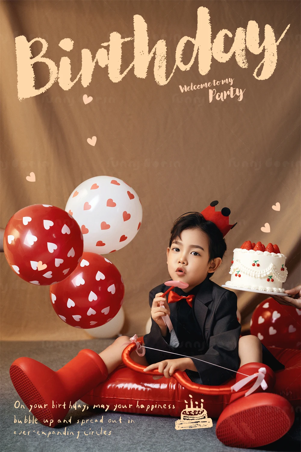 芳妮豆丁儿童摄影 酷崽生日记