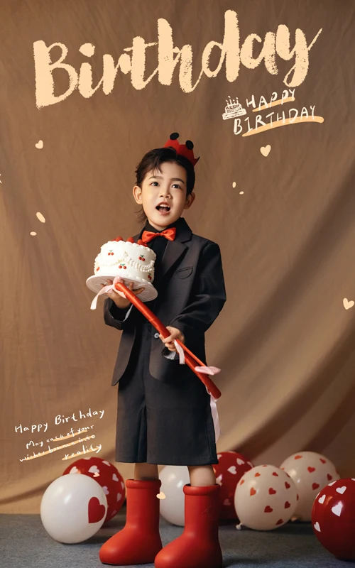 芳妮豆丁儿童摄影 酷崽生日记