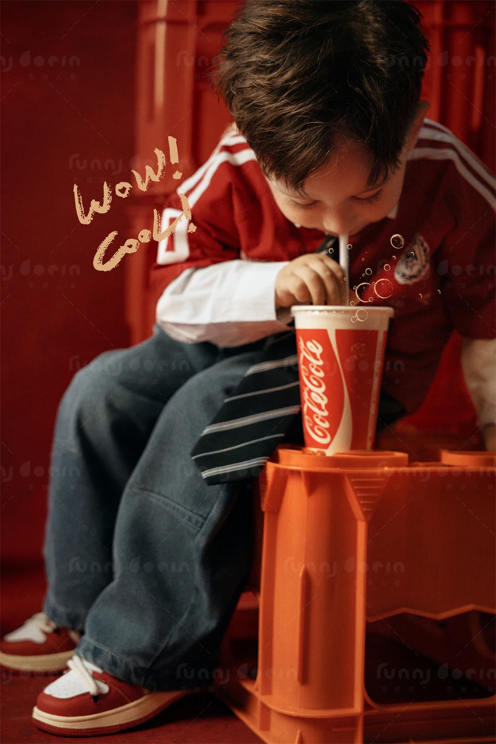 芳妮豆丁儿童摄影 可乐无糖限