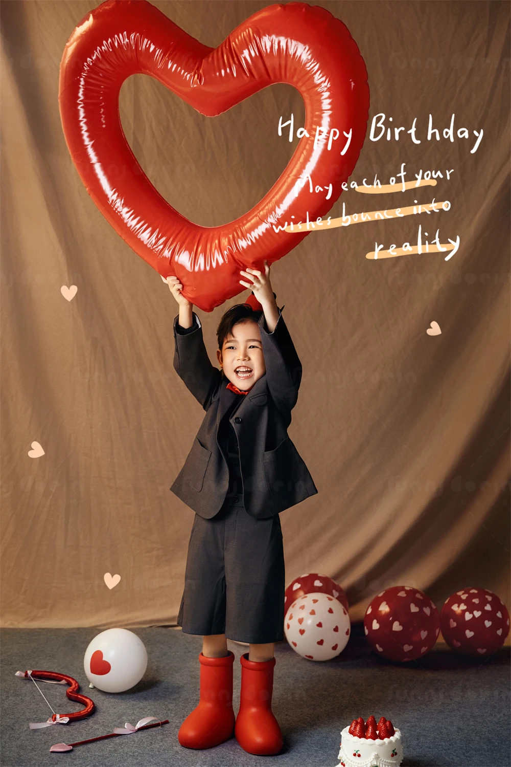 芳妮豆丁儿童摄影 酷崽生日记