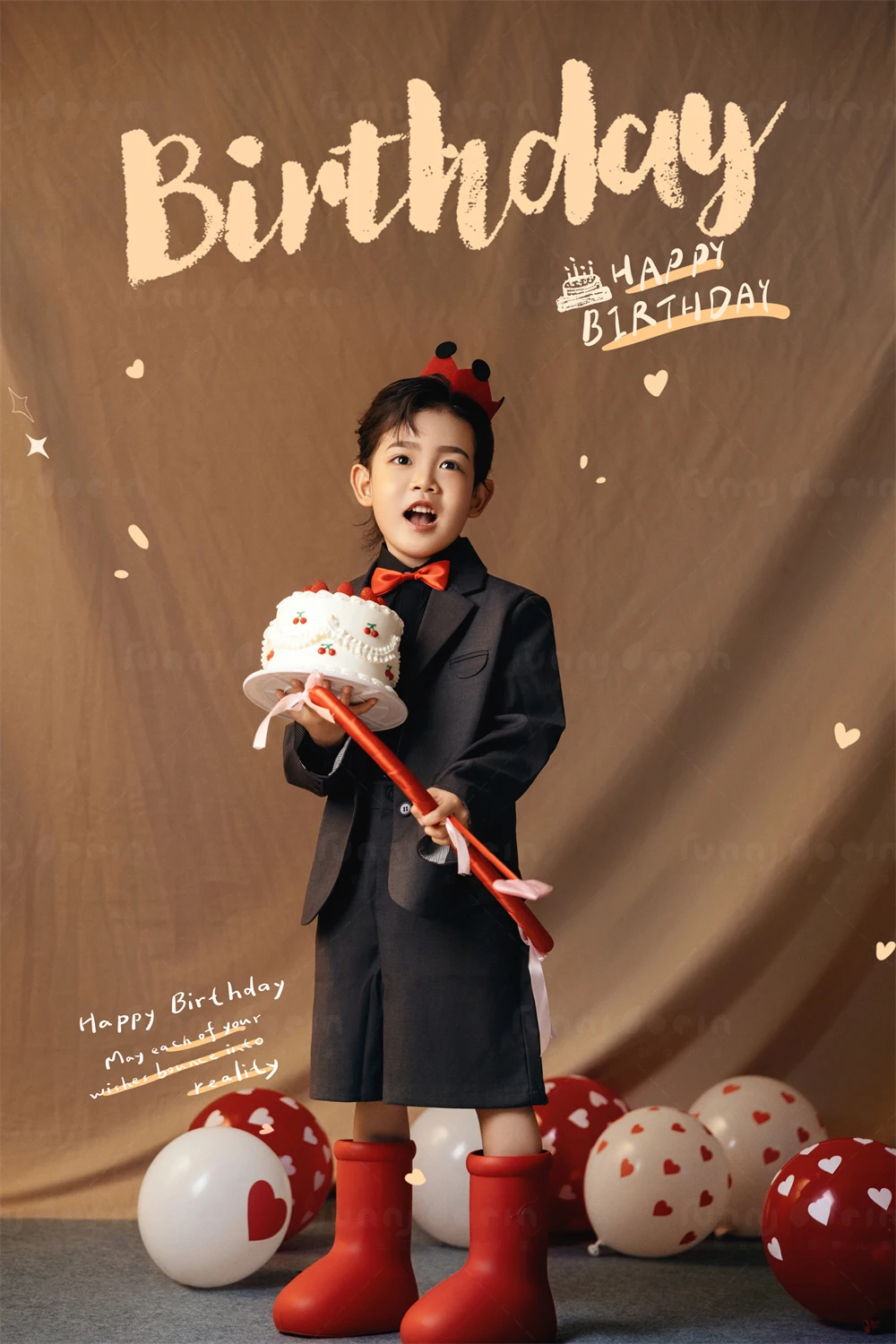 芳妮豆丁儿童摄影 酷崽生日记