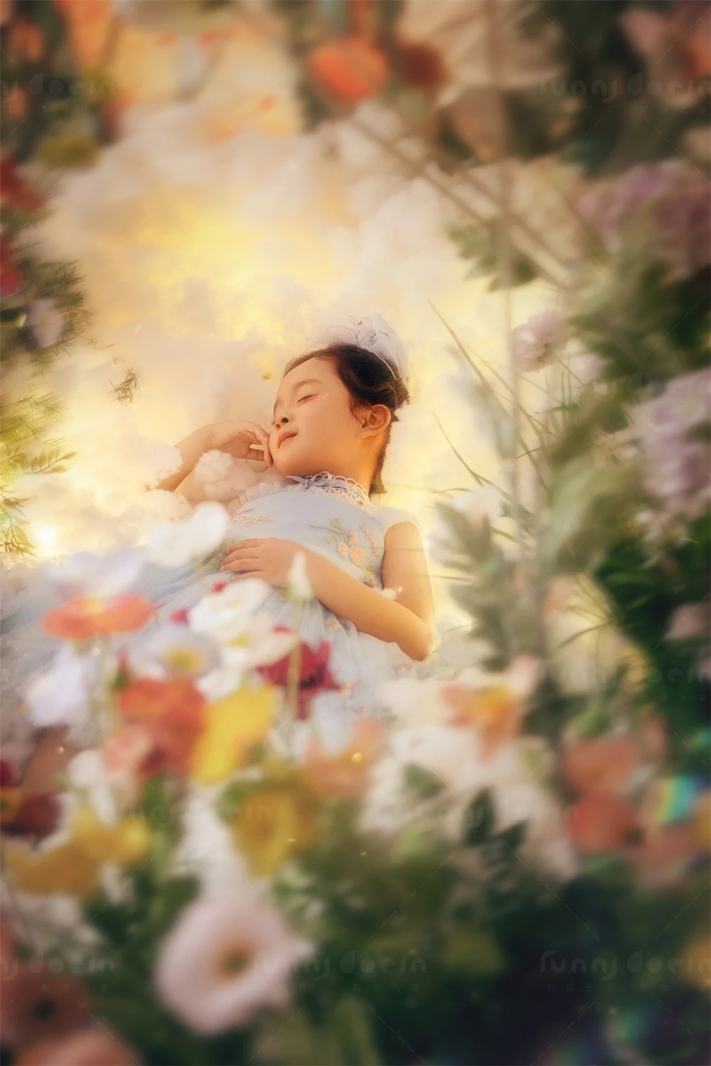 芳妮豆丁儿童摄影 花之秘境