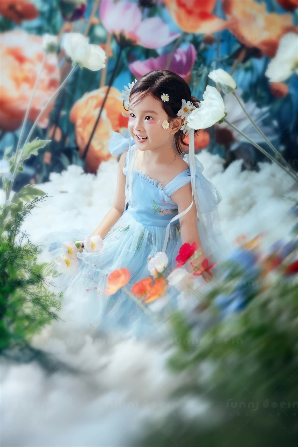 芳妮豆丁儿童摄影 花之秘境