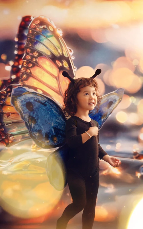 芳妮豆丁儿童摄影 蝶梦微光