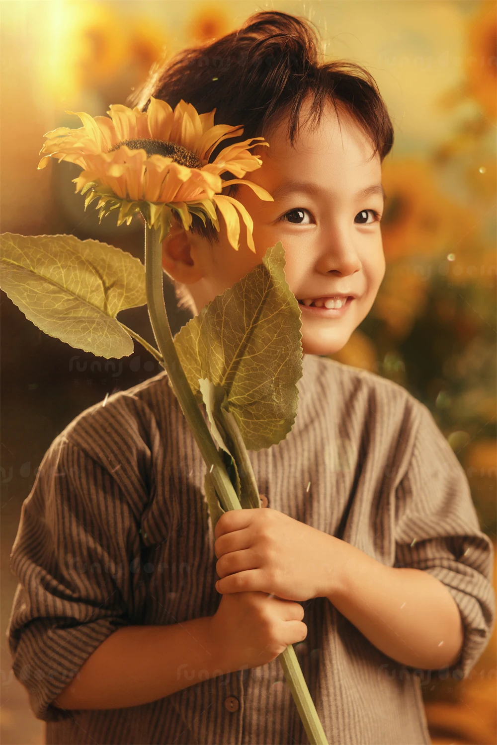 芳妮豆丁儿童摄影 向日葵之夏
