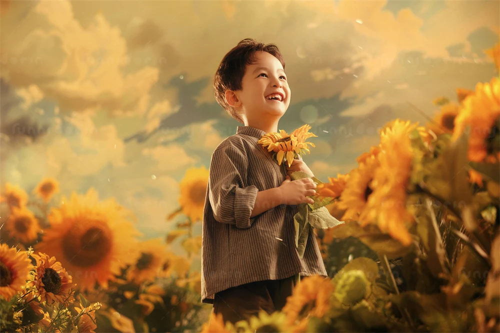 芳妮豆丁儿童摄影 向日葵之夏