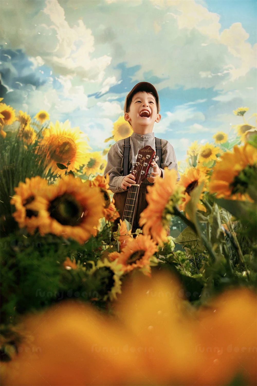 芳妮豆丁儿童摄影 向日葵之夏