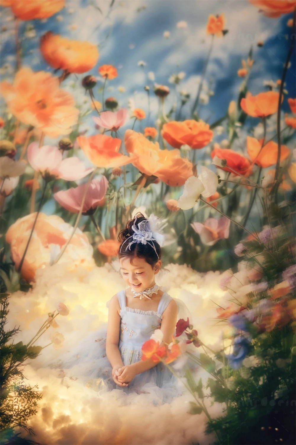 芳妮豆丁儿童摄影 花之秘境