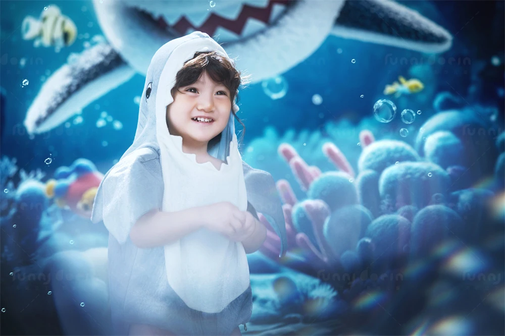 芳妮豆丁儿童摄影 海底童梦