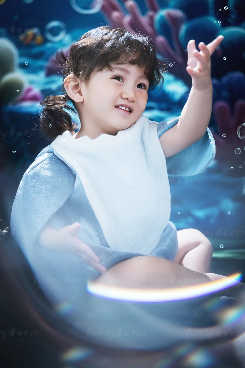芳妮豆丁儿童摄影 海底童梦