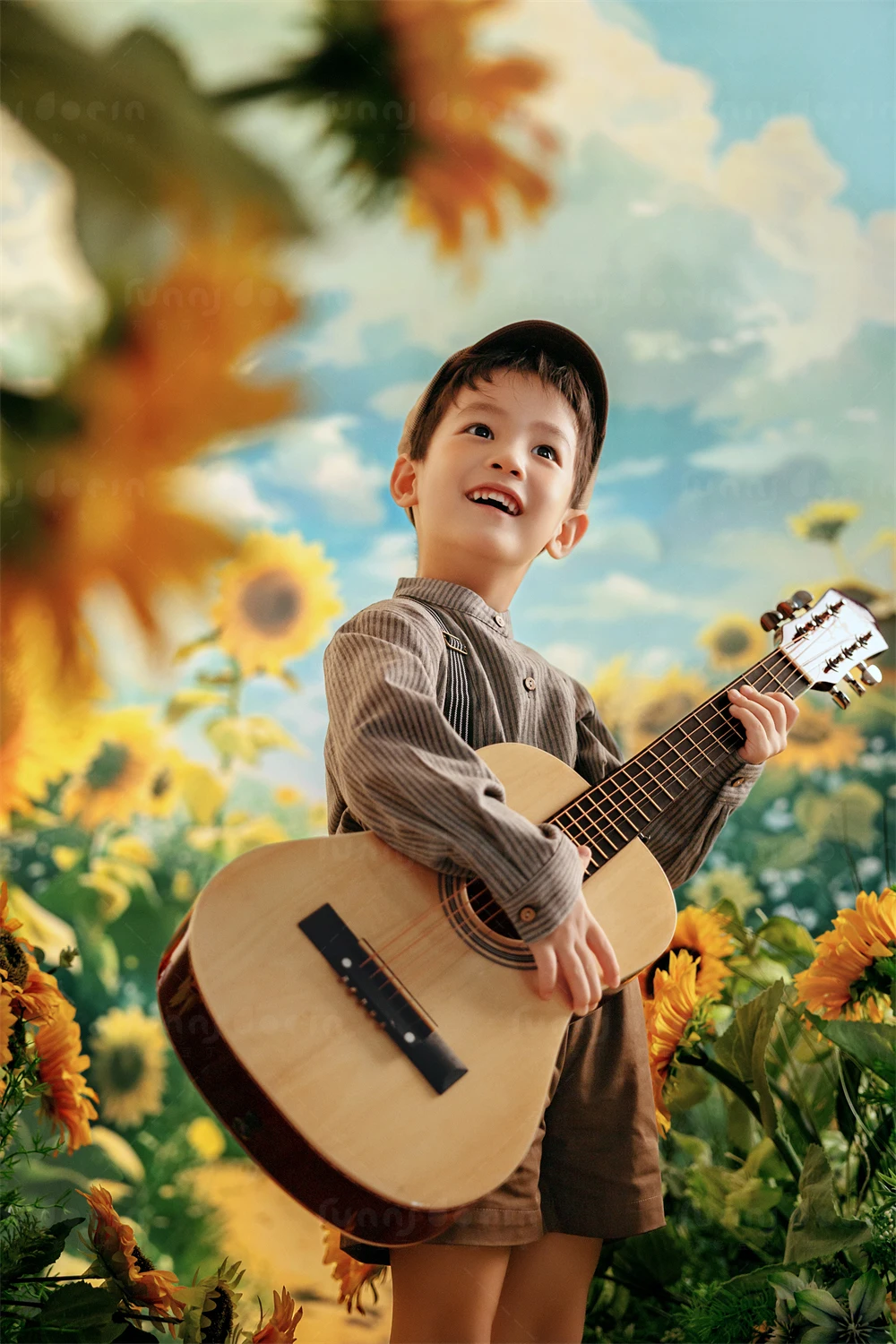 芳妮豆丁儿童摄影 向日葵之夏