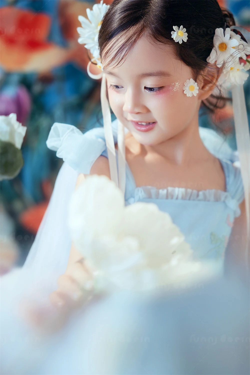 芳妮豆丁儿童摄影 花之秘境