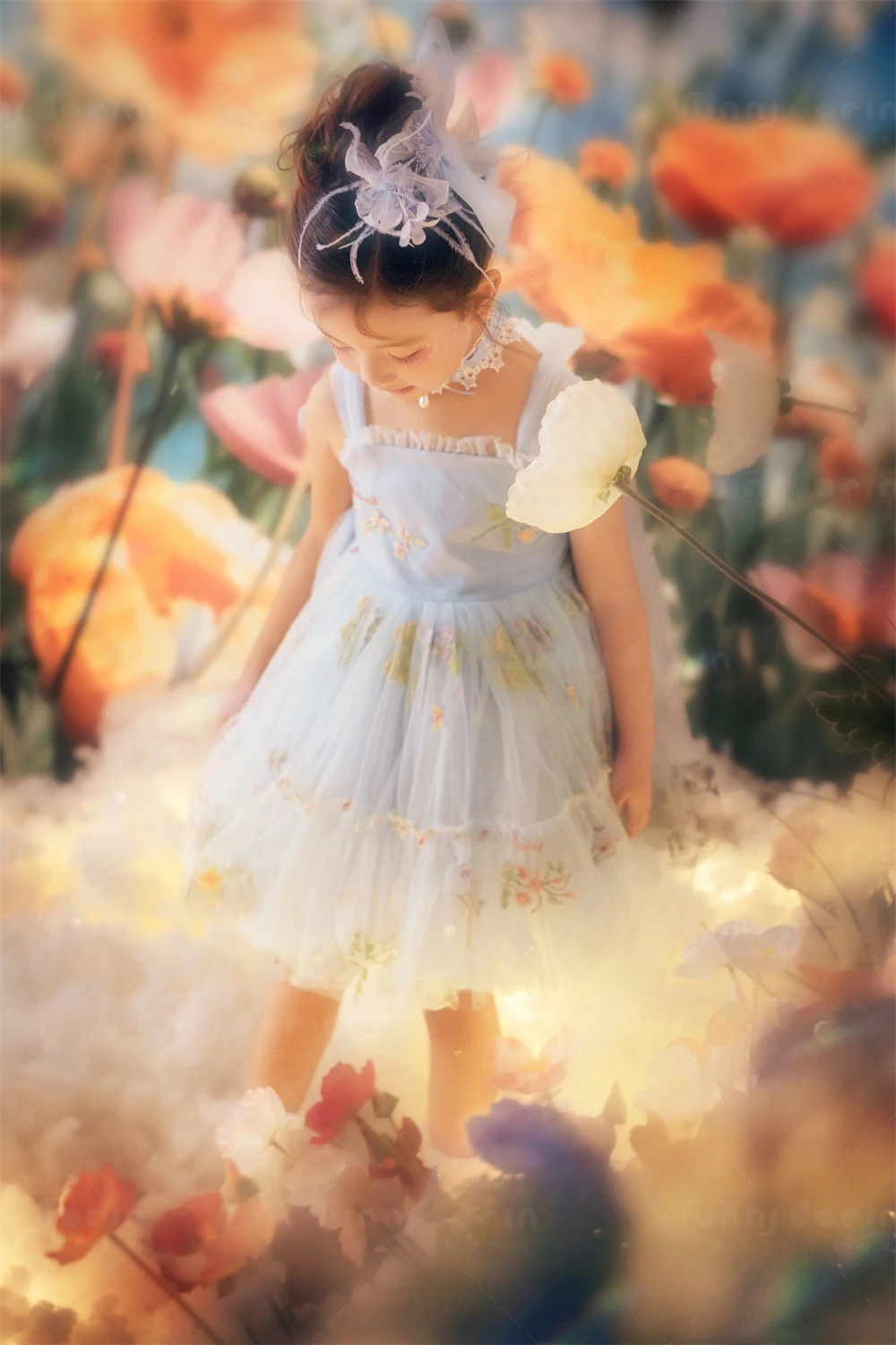 芳妮豆丁儿童摄影 花之秘境