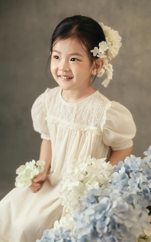 芳妮豆丁儿童摄影 梦倚绣球