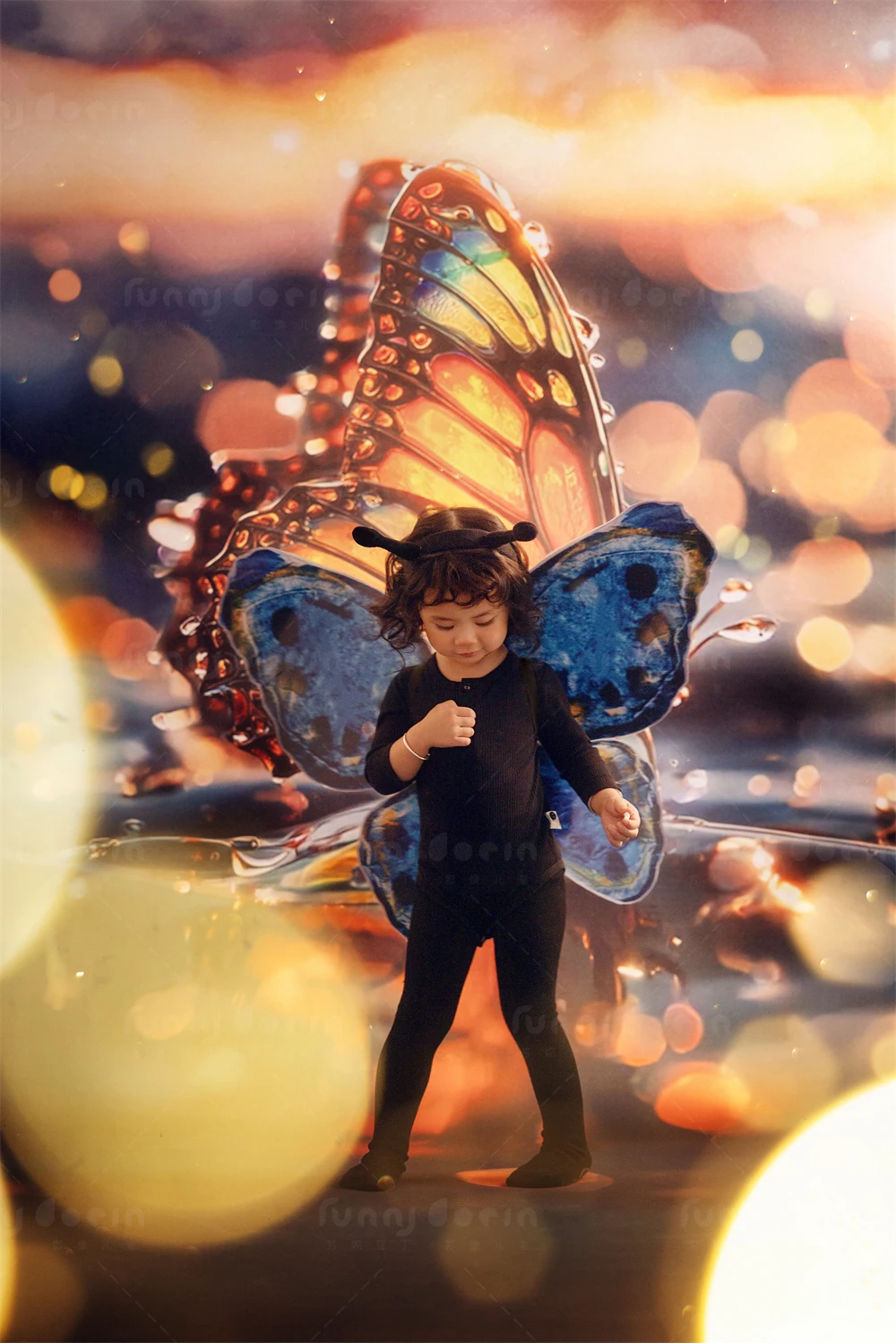 芳妮豆丁儿童摄影 蝶梦微光