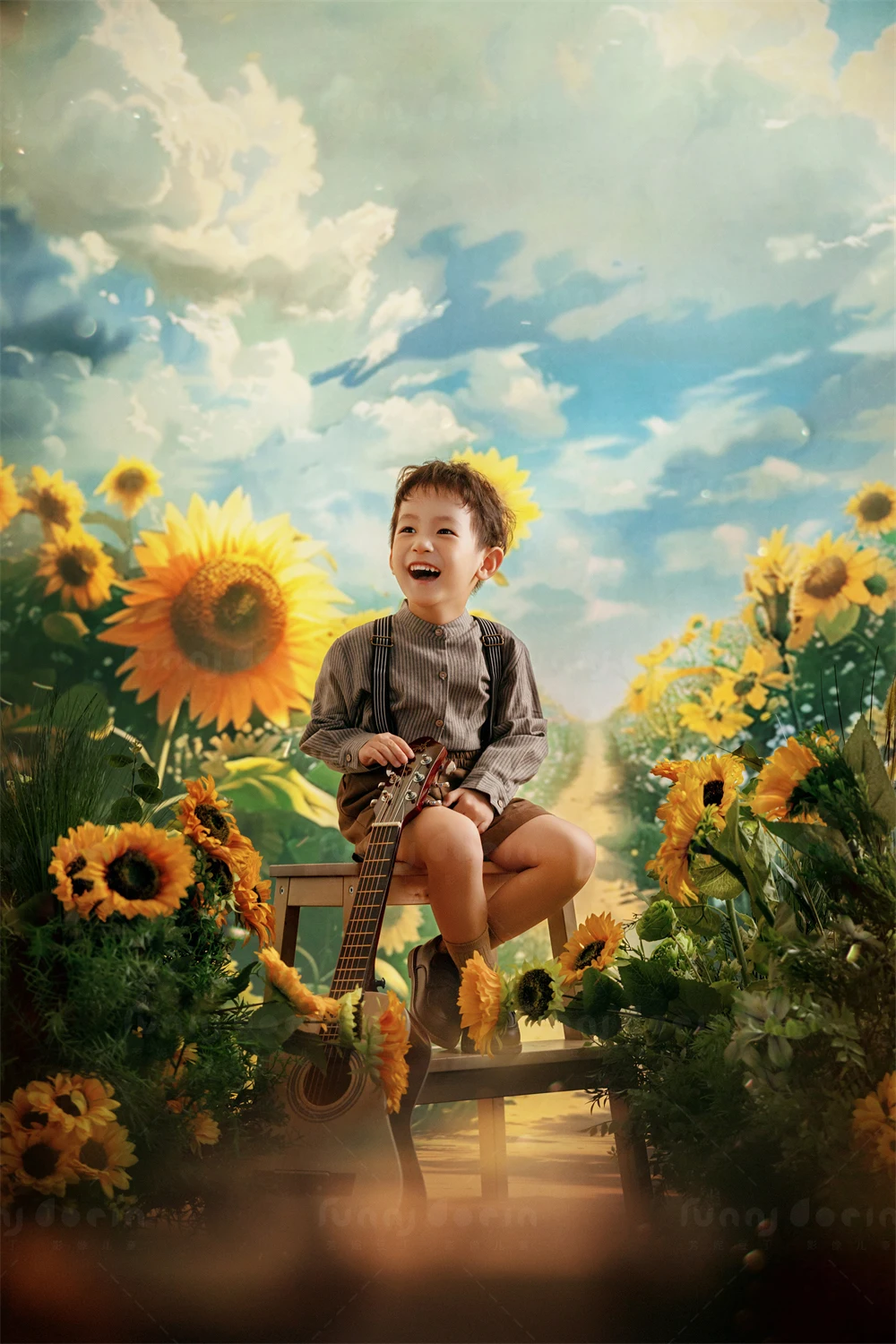 芳妮豆丁儿童摄影 向日葵之夏