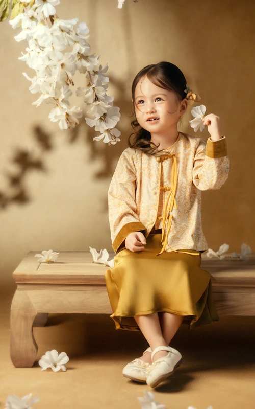 芳妮豆丁儿童摄影 金童花叙