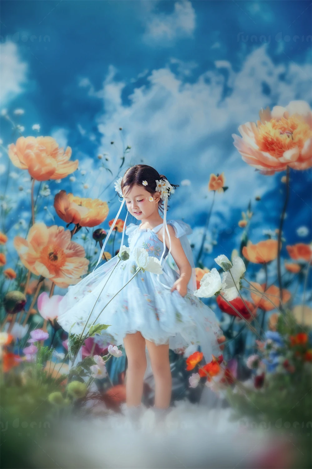 芳妮豆丁儿童摄影 花之秘境