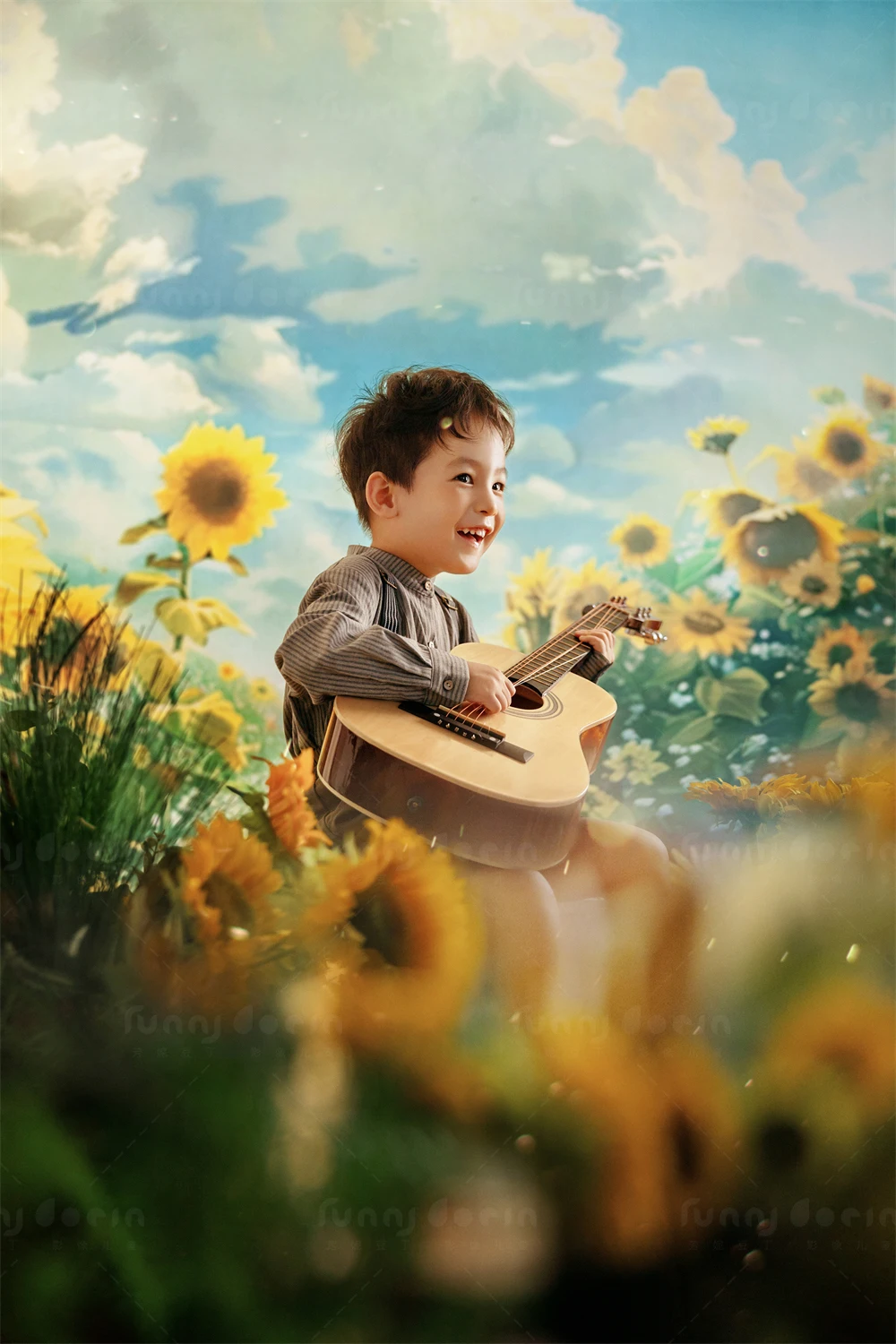 芳妮豆丁儿童摄影 向日葵之夏