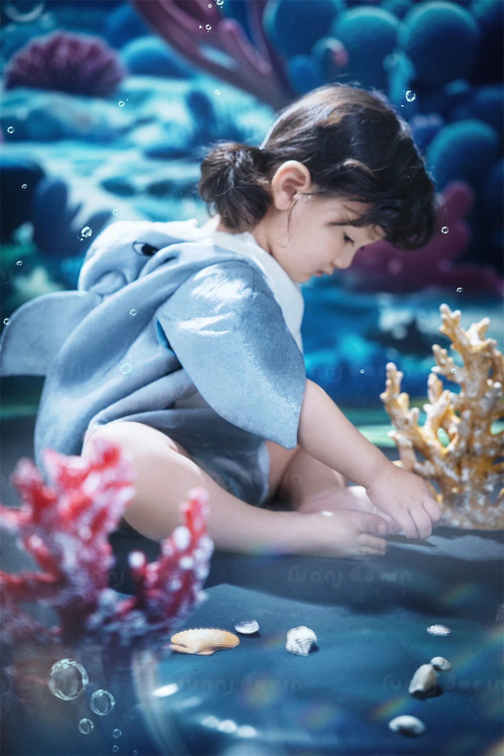 芳妮豆丁儿童摄影 海底童梦