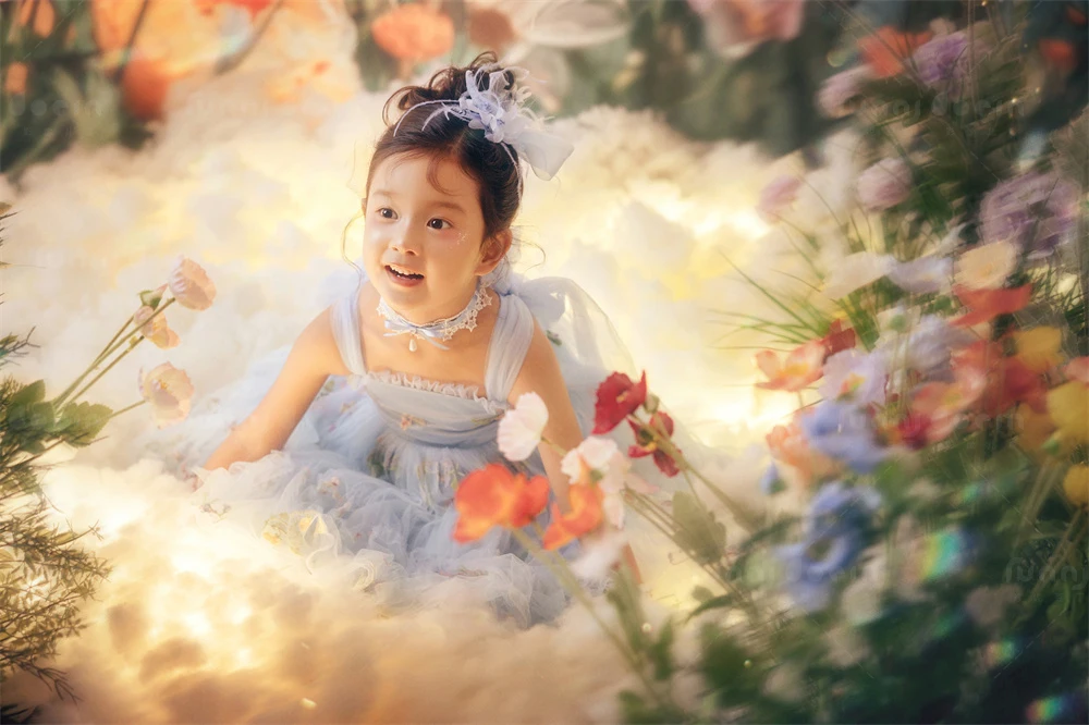 芳妮豆丁儿童摄影 花之秘境