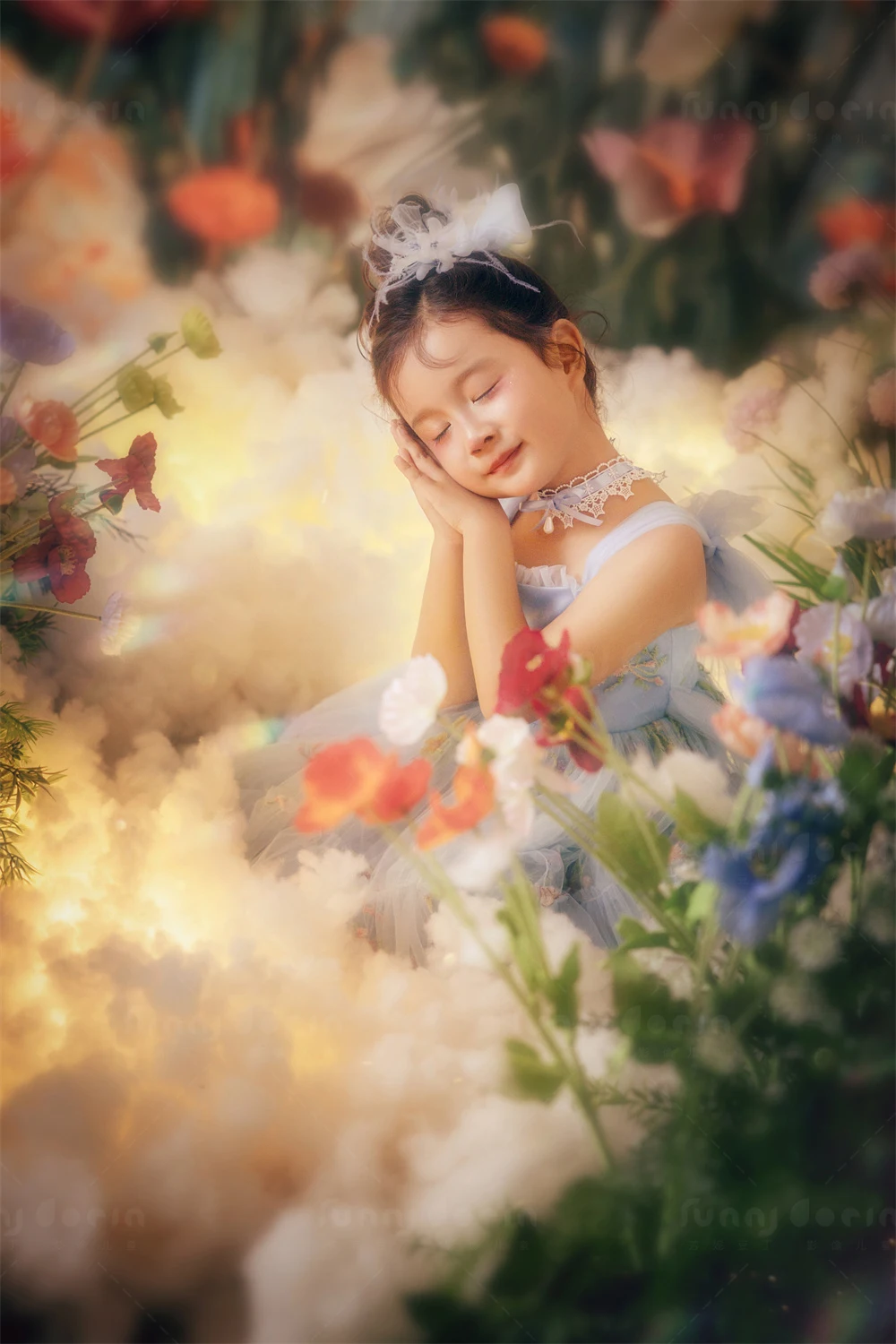 芳妮豆丁儿童摄影 花之秘境