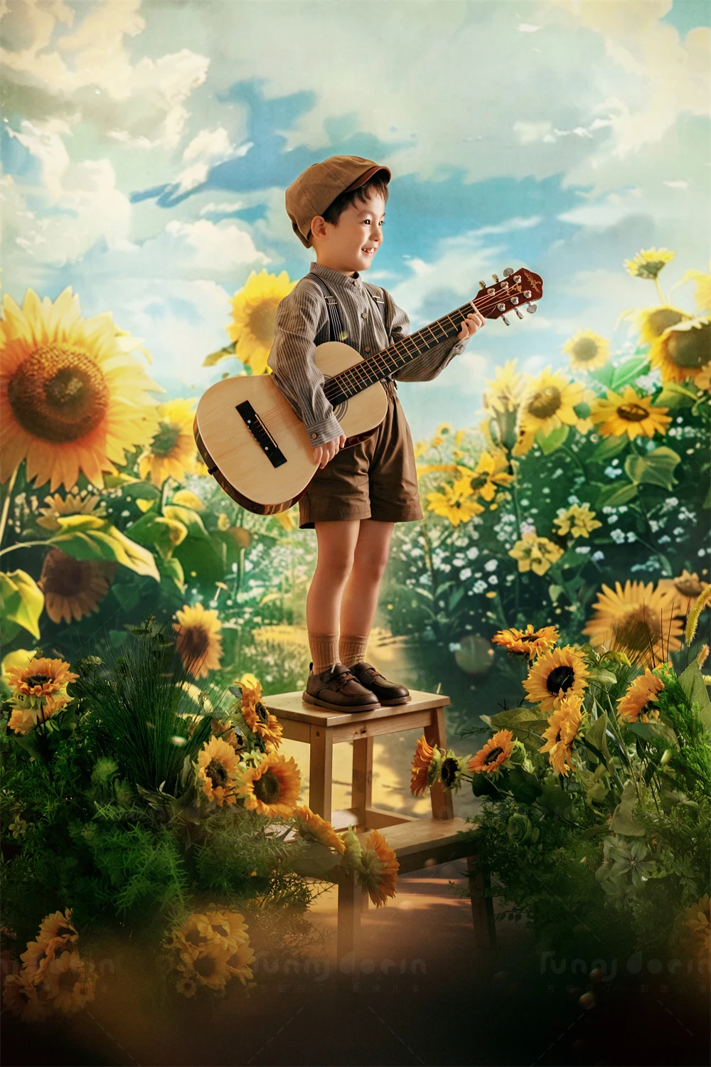 芳妮豆丁儿童摄影 向日葵之夏