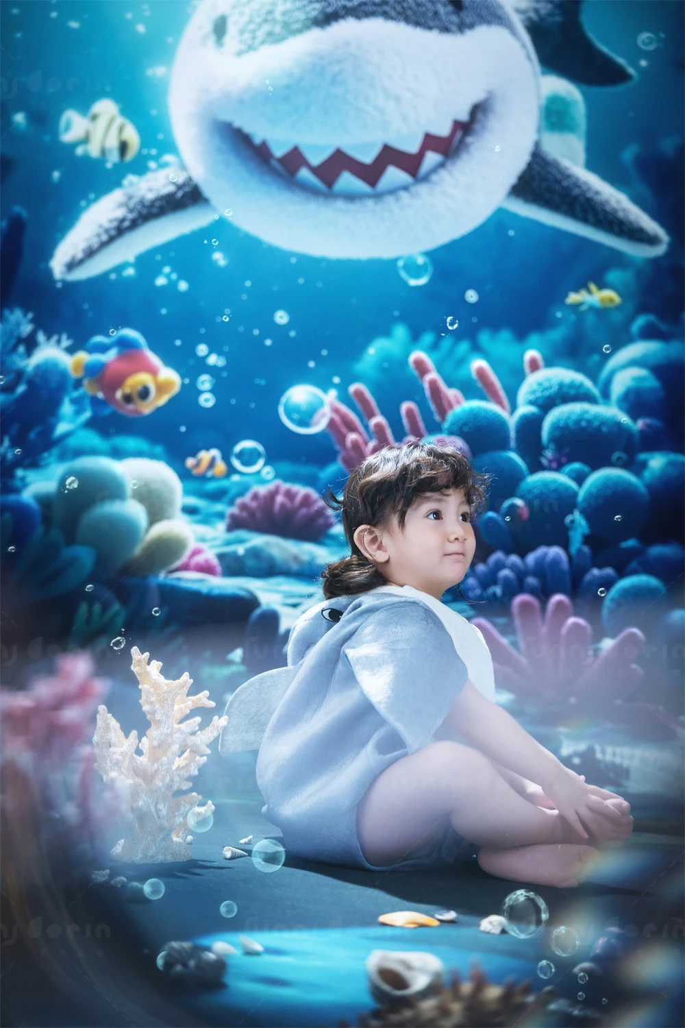 芳妮豆丁儿童摄影 海底童梦