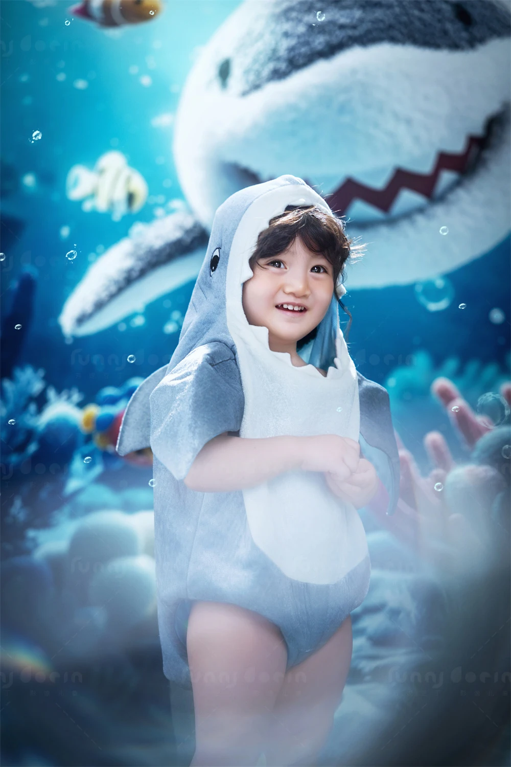 芳妮豆丁儿童摄影 海底童梦