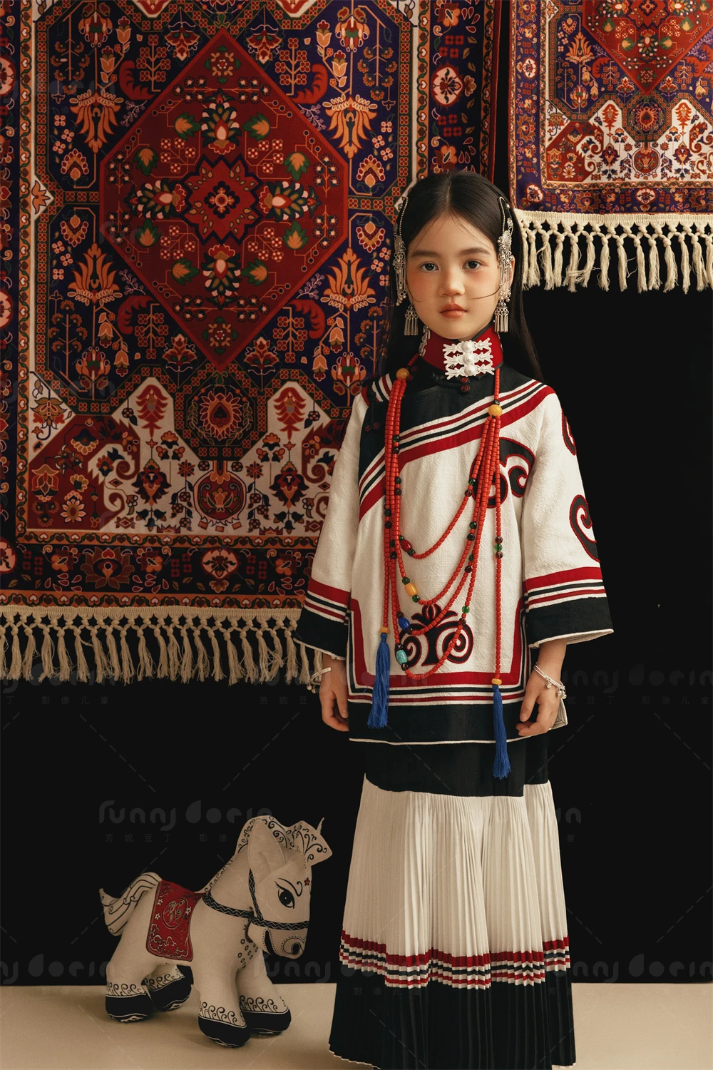 芳妮豆丁儿童摄影 骏马谣