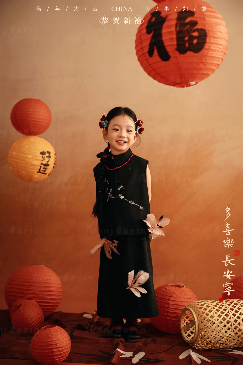 芳妮豆丁儿童摄影 灯启年欢