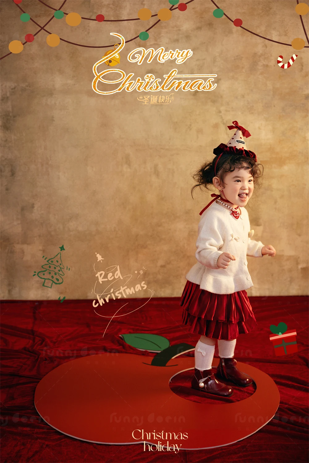 芳妮豆丁儿童摄影 甜糯苹果派