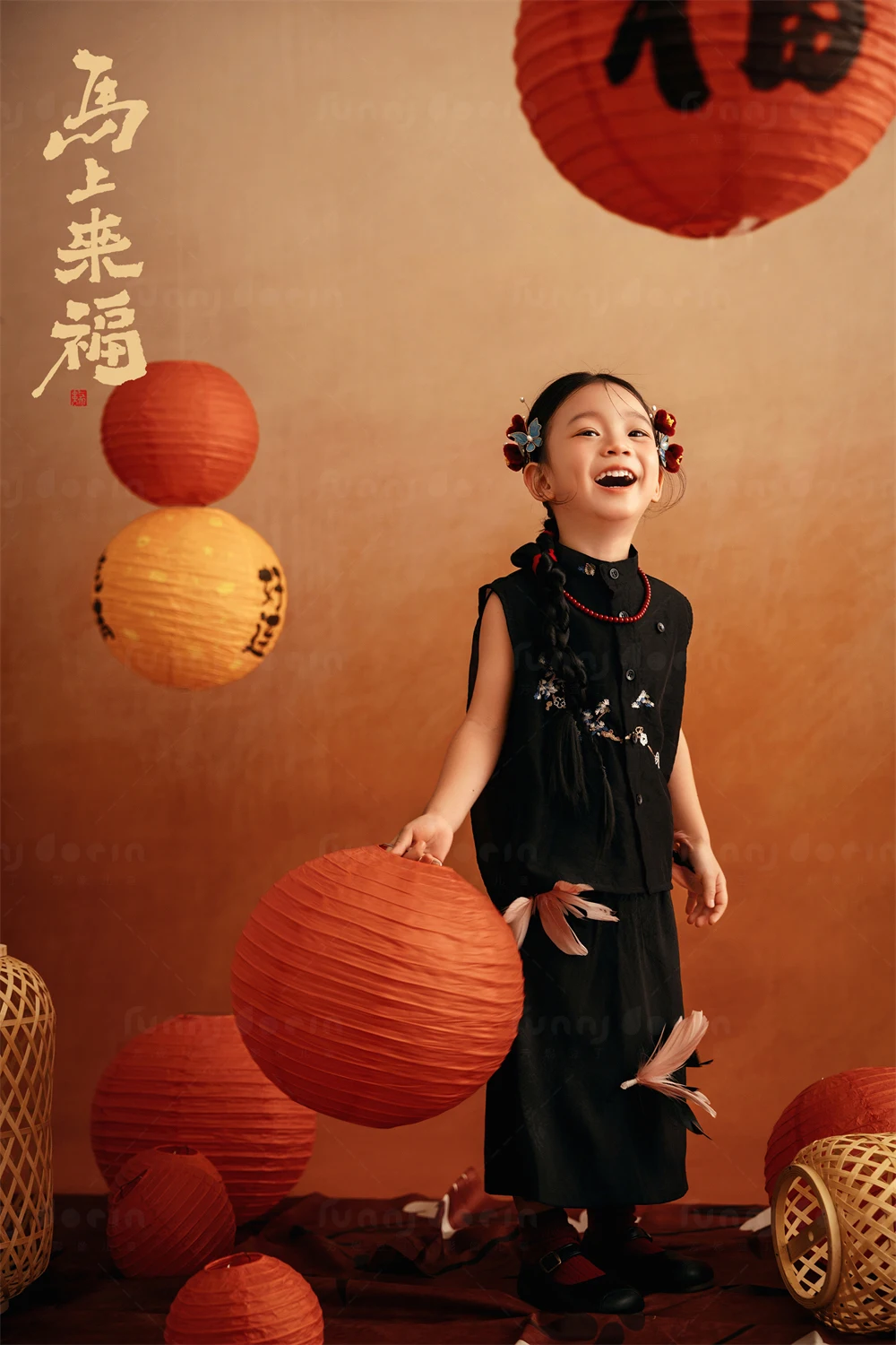 芳妮豆丁儿童摄影 灯启年欢