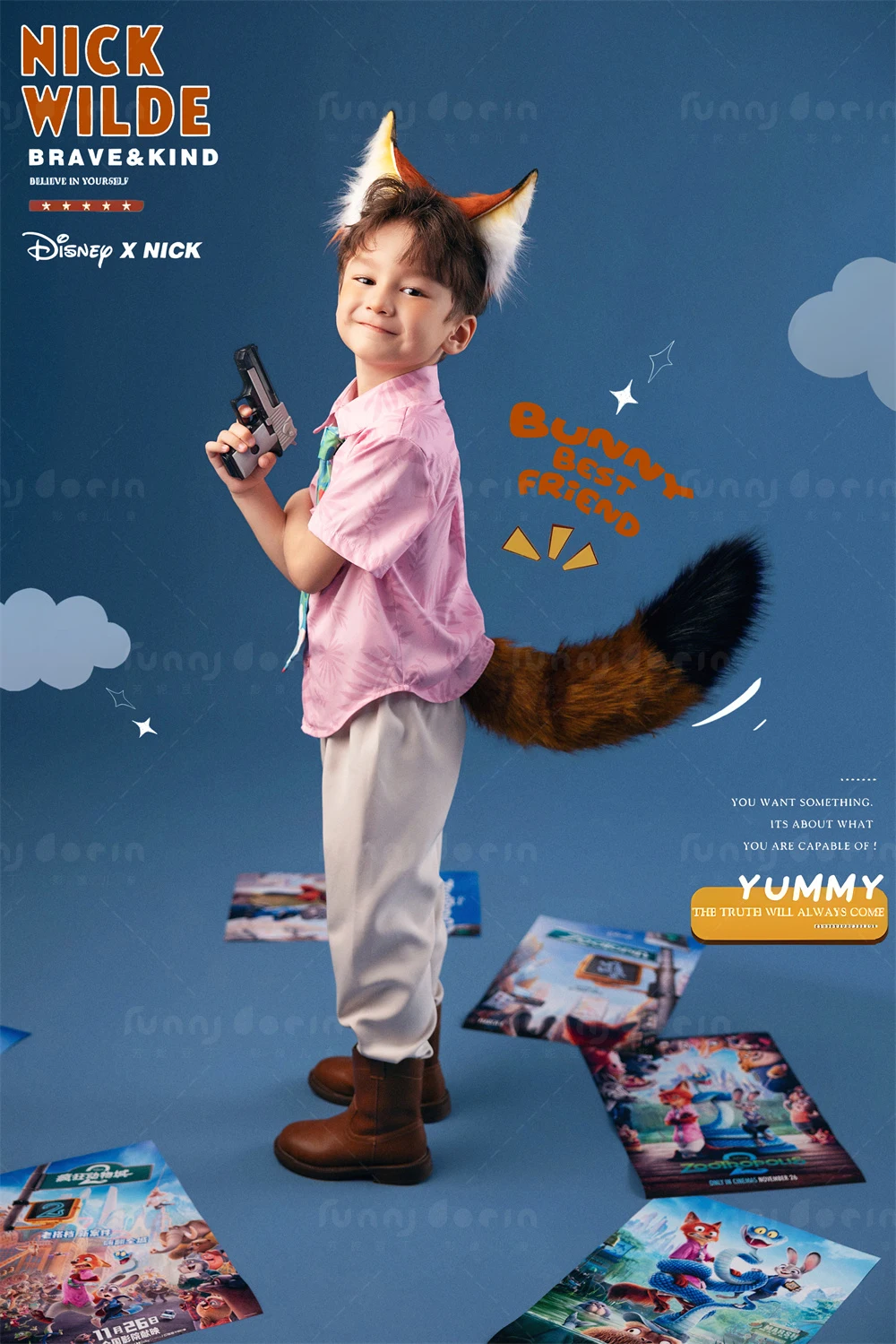 芳妮豆丁儿童摄影 狐尼克