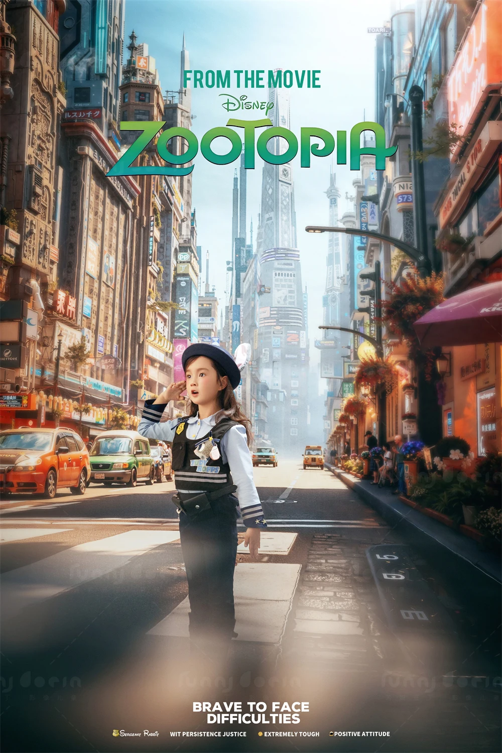 芳妮豆丁儿童摄影 兔子警长