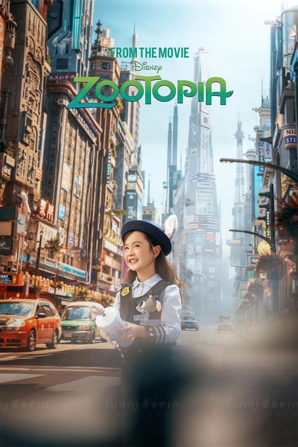 芳妮豆丁儿童摄影 兔子警长