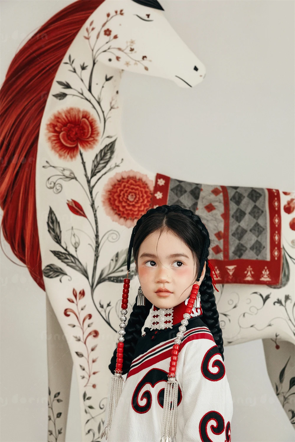 芳妮豆丁儿童摄影 骏马谣