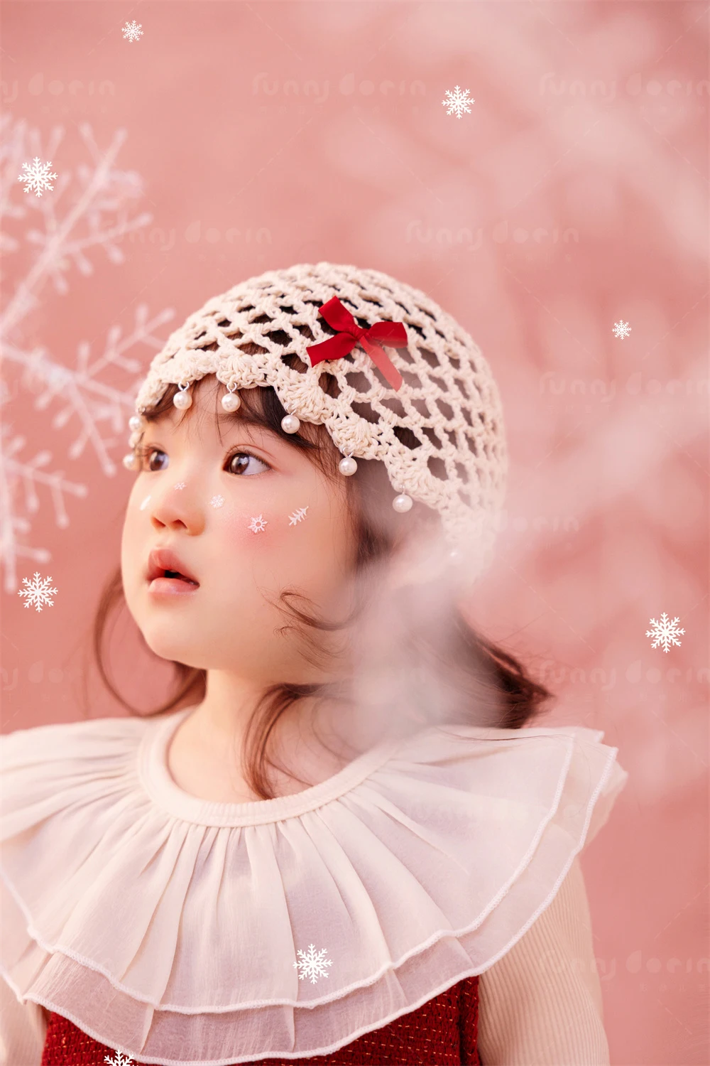 芳妮豆丁儿童摄影 初雪童话梦