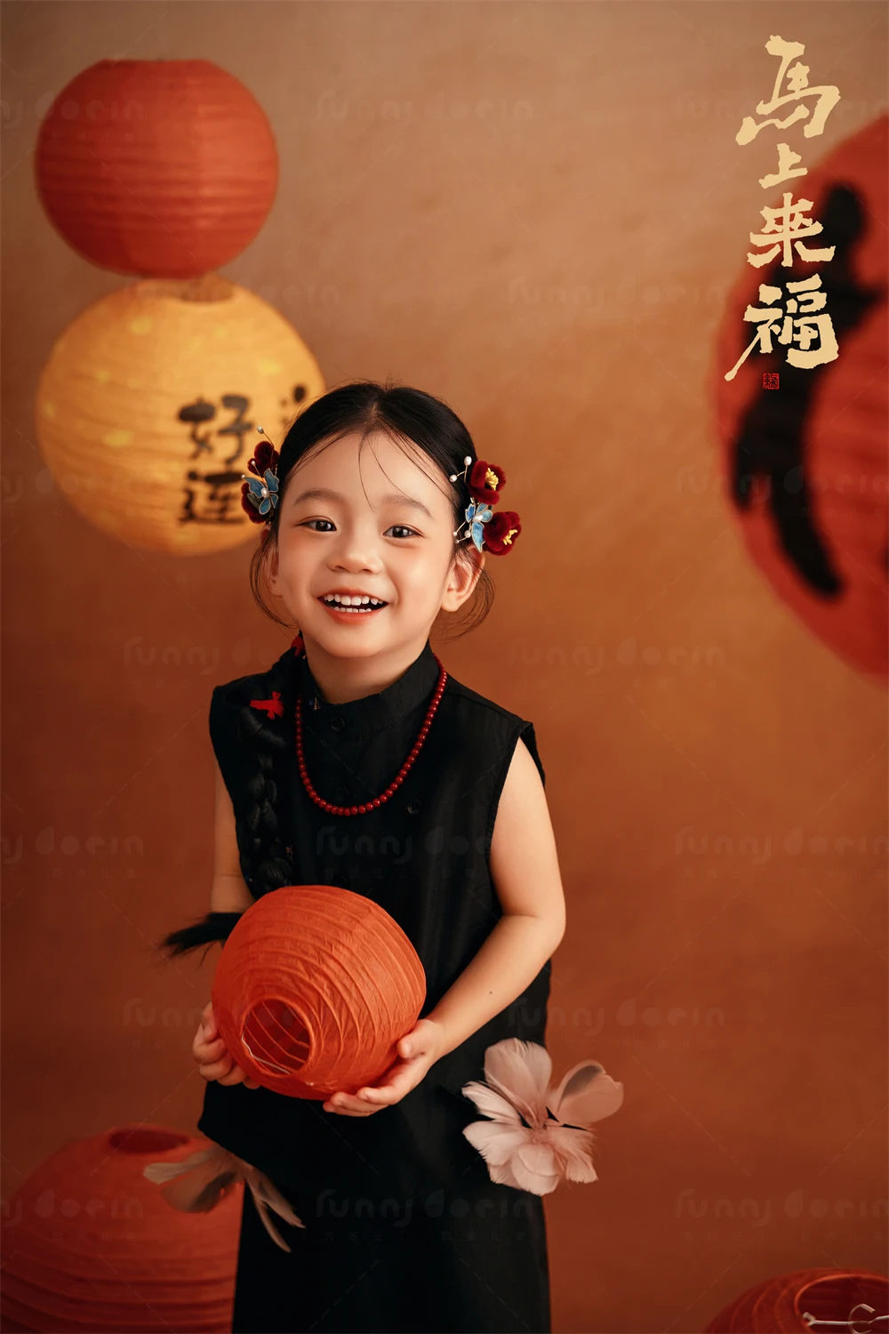 芳妮豆丁儿童摄影 灯启年欢